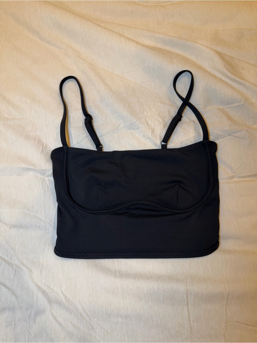 Alo Yoga Airbrush Streamlined Bra Tank – Black
Size XS